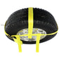 Side Mount Wheel Net with Cam Buckle & 2 Ratchets and Flat Hooks image 10 of 10