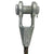 78 inch x 2 foot Open and Open Spelter Socket Wire Rope Sling image 2 of 3