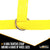 Yellow Adjustable Tow Dolly Strap with 2 Top Strap and Flat Hook image 6 of 7