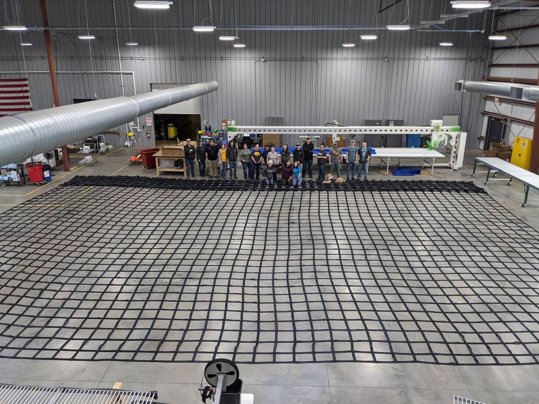 the manufacturing team is your team for cargo nets
