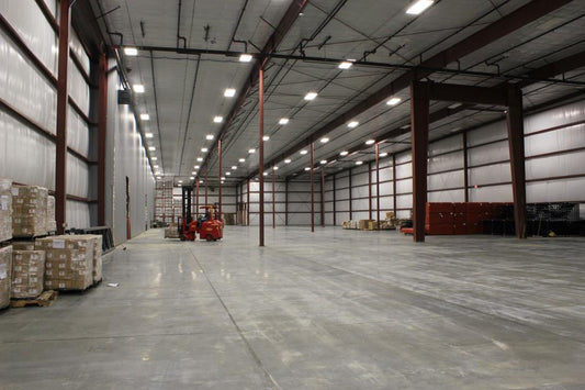 New Warehouse Space Nearly Complete