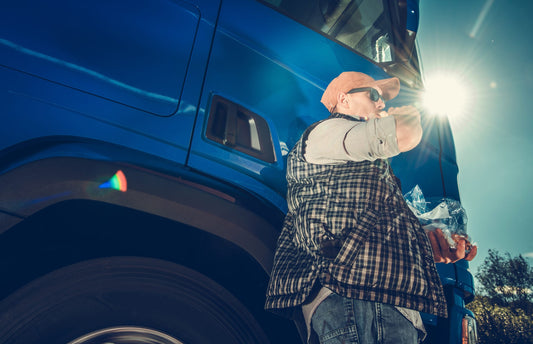 cooking meals in a truck
