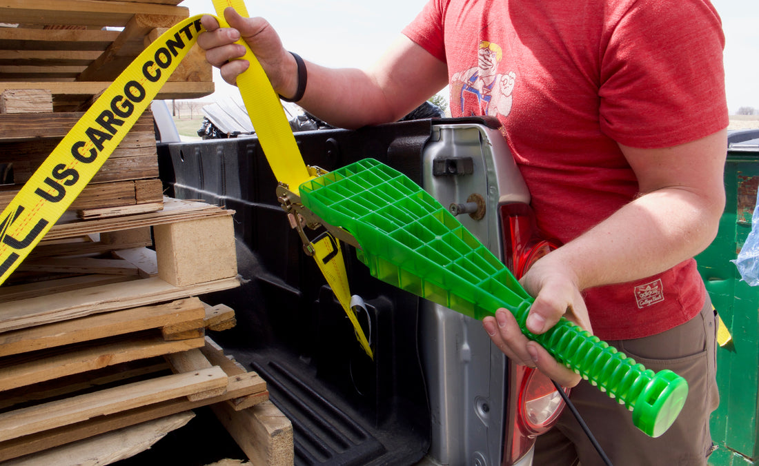 Secure Ratchets Secure Ratchet Straps Right with the Good-N-Tight® | US Cargo Control