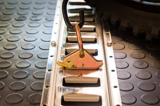 How to Insert and Remove an E-Track Fitting from an E-Track Rail