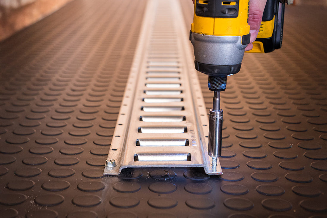 Installing E-Track on a Flatbed Trailer