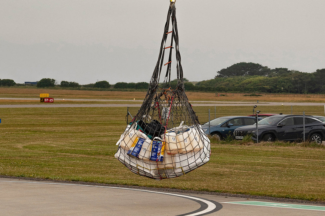 How to Use a Cargo Lifting Net