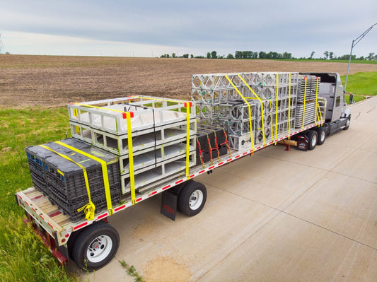 how many tie down straps do I need to secure my cargo