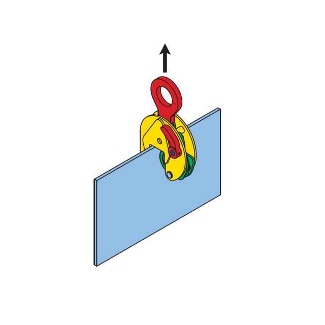 how to use plate lifting clamp