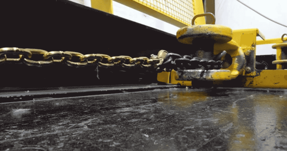 proof testing break strength of transport chain