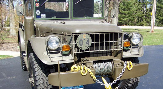 Customer Photos: Wire Rope in Military Vehicle Restoration
