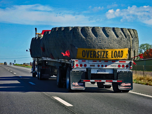hauling oversize wide load