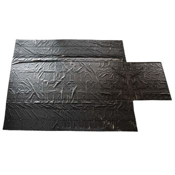 parachute airbag material 20 x 27 ft size black lumber tarmp