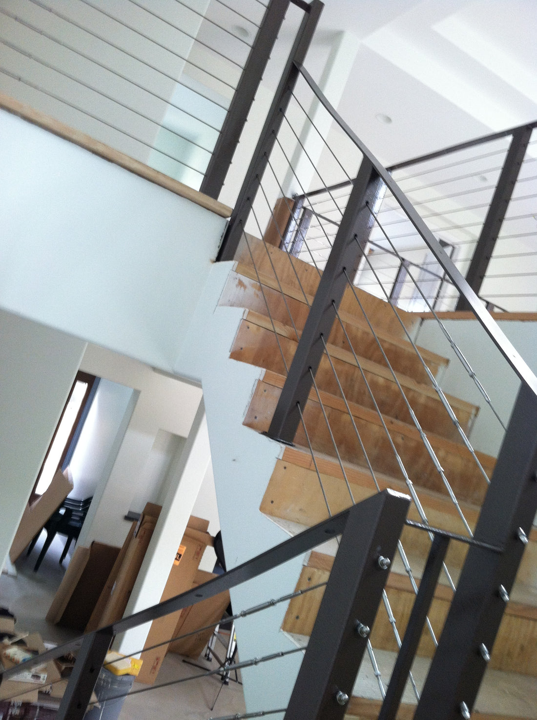 image 1 of stainless steel cable railing