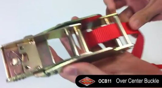 How to Thread an Over Center Buckle Strap