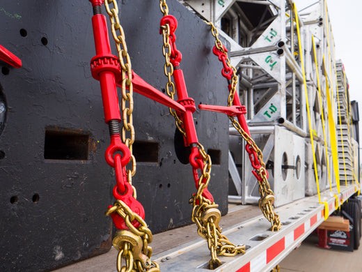transport chain and load binders