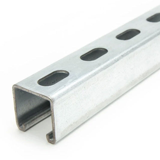 Solid Base Strut Channel Strut Channel | Modular Metal Framing for Support Systems