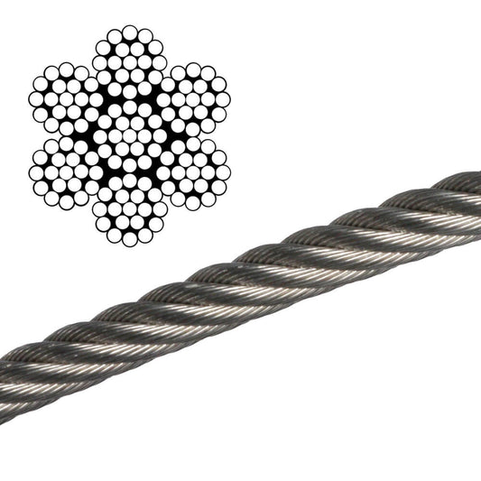 Galvanized Wire Rope - Steel Core