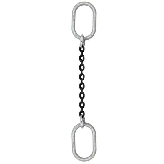 Oblong Master Link Single Leg Chain Sling - Grade 100