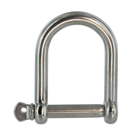 Screw Pin Wide D Shackles - SS