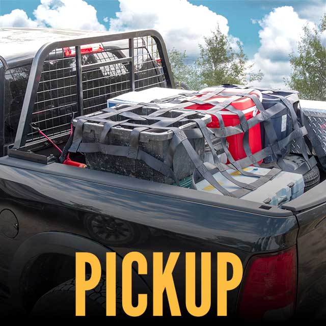 4.2' X 5.9' Bungee Cargo Net For Pickup Truck Bed Trailer SUV Roof Rack Basket E - Foto 10