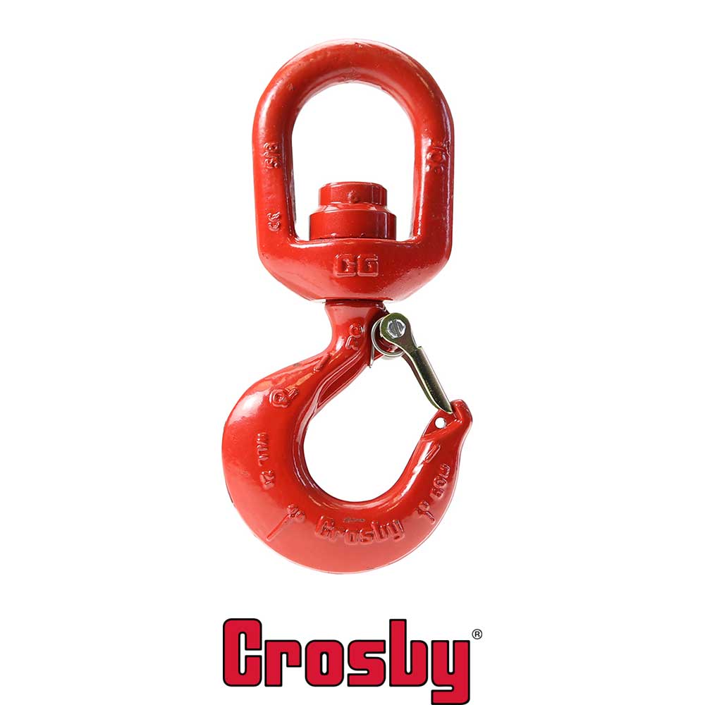 Crosby® L3322B Swivel Hooks