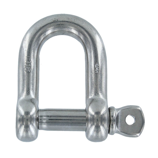 Screw Pin D Shackles - SS
