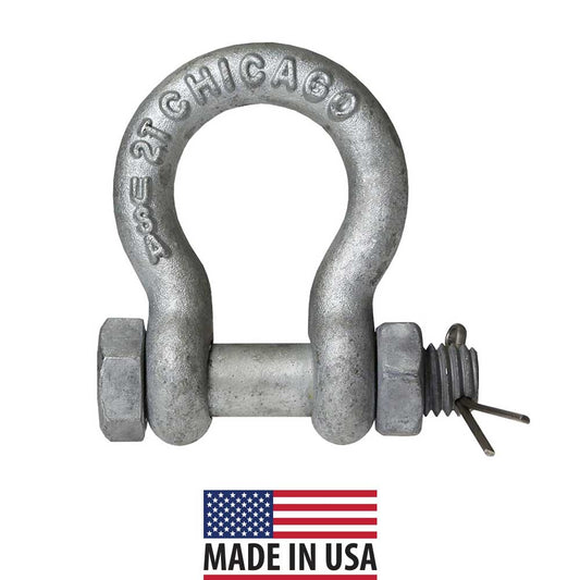 Chicago Hardware Bolt Type Anchor Shackles