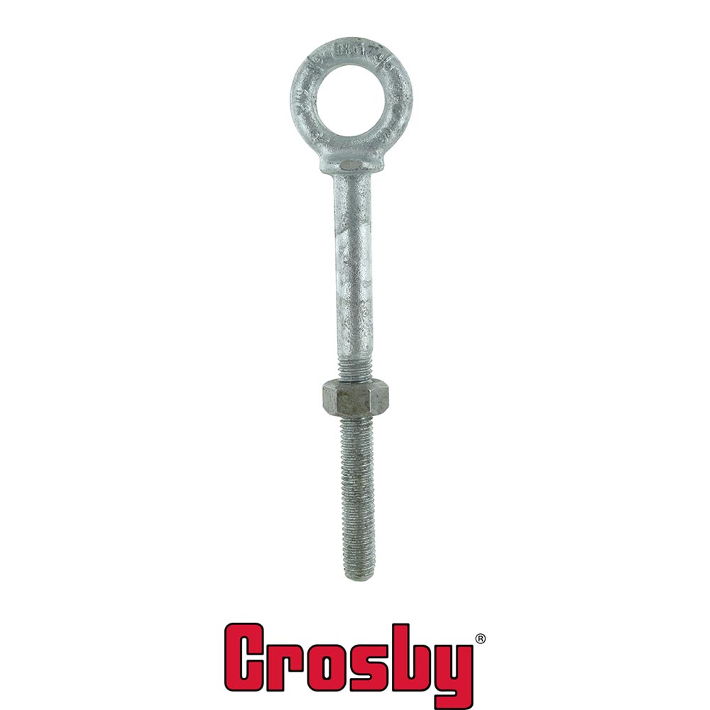 CROSBY, Screw-On Mounting, 180° Pivot, Hoist Ring - 48FR90|1068050 -  Grainger