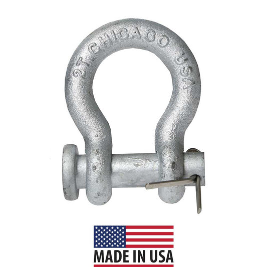 Chicago Hardware Round Pin Anchor Shackles