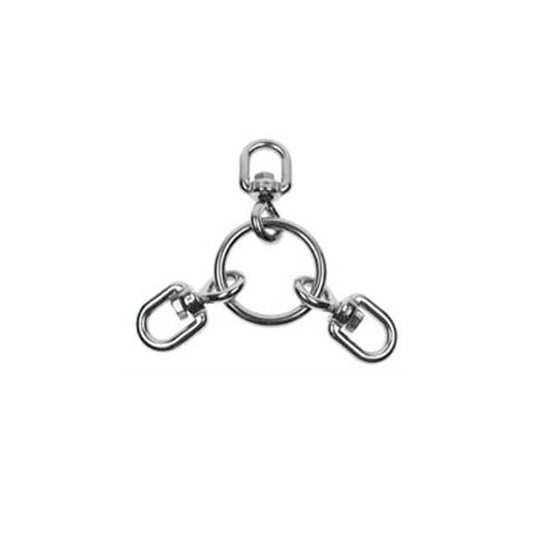 Round Ring w/ 3 Swivels SS