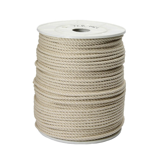 Twisted Cotton Rope - 3 Strand