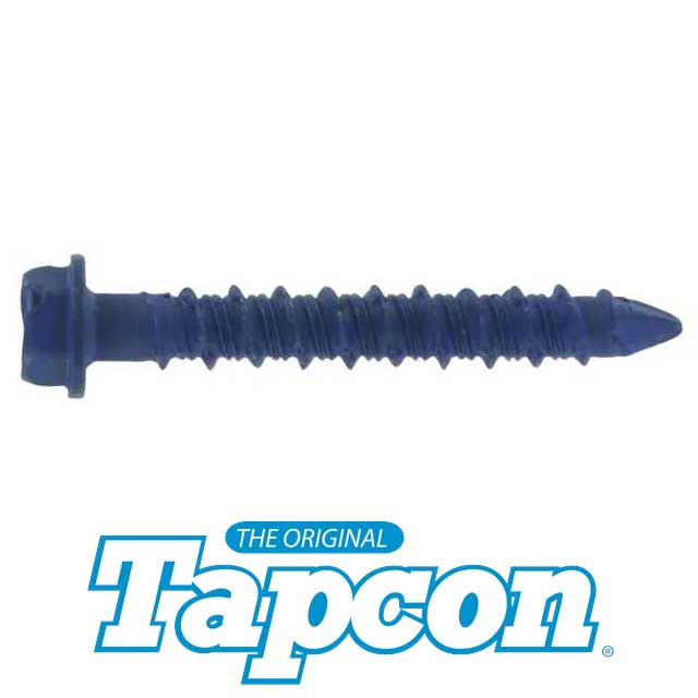 Tapcon Blue Concrete Screws | Masonry Anchors