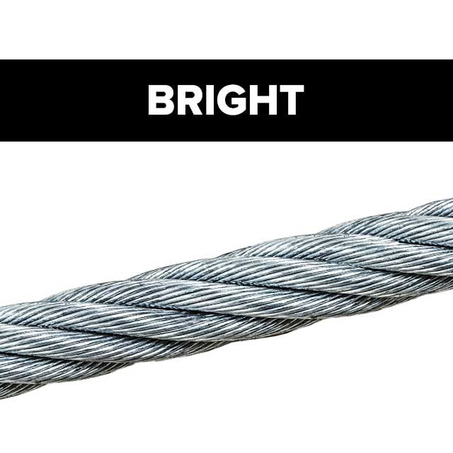 Bright Rope Uncoated Wire Rope | Bright Steel Wire Rope | US Cargo Control
