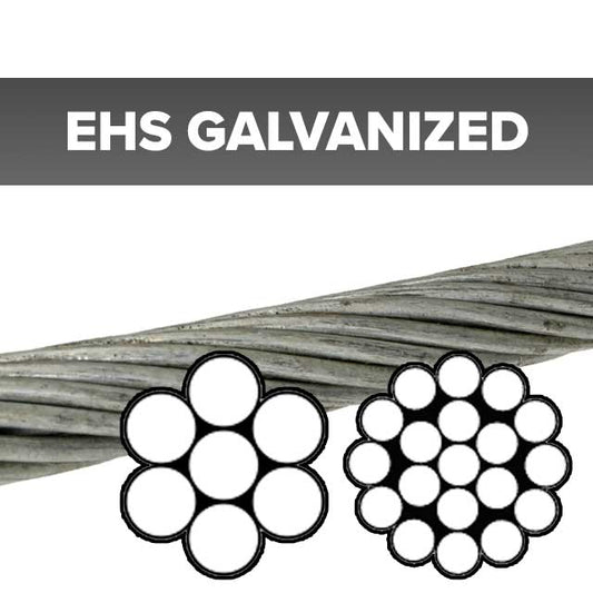 EHS Galvanized Guy Wire