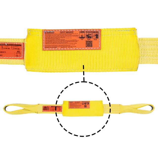 Webbing Slings Rope Protector Nylon Sling Protector Sleeve | Nylon Wear Pad | Web Sling Protectors