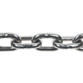 Stainless Steel Proof Coil Chain By The Foot - 5/8 - T316