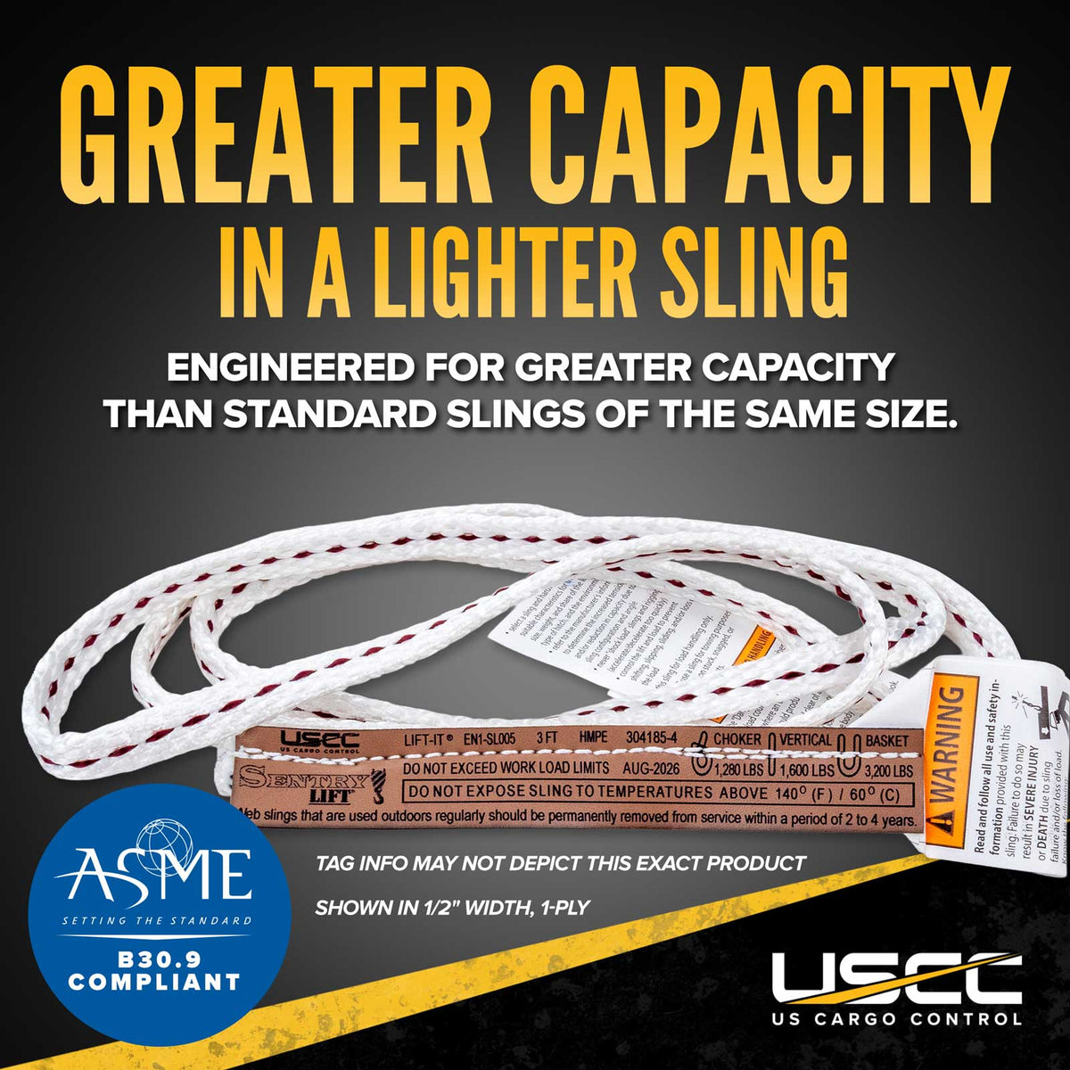 greater capacity than standard slings