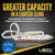 greater capacity than standard slings