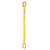 1 inchx3 foot (1 ply) Single Leg Nylon Sling w Master Link Both Ends image 2 of 2