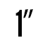 1-inch
