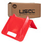10-2/3" Cargo Corner Guard | 4-1/4" Slot For Strap | Red Plastic | 20-Pack