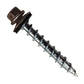 ST Fastening #12 x 1-1/2" Type 17 Woodbinder Metal Roofing Screw For OSB - Koko Brown, Pkg 250