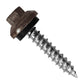 ST Fastening #14 X 1-1/2" ZXL Tapping Woodbinder Metal Roofing Screw - Koko Brown, Pkg 250