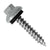 #14 X 112 inch ZXL Tapping Woodbinder Metal Roofing Screw Light Gray Pkg 250