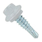 #14 X 7/8" Maxx Steelbinder Metal Roofing Stitch Screw - Polar White, Pkg 250