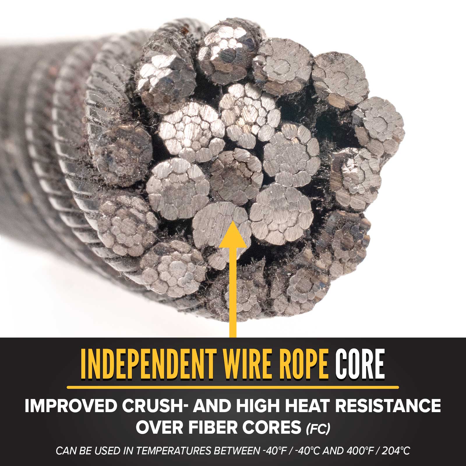 Wire Rope Rotation Test 1