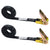 1 inch x 10 foot Black Endless Ratchet Strap image 1 of 9