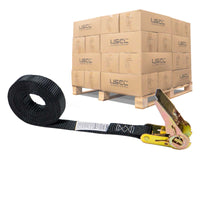 1 inch x 15 foot Black Endless Ratchet Strap image 1 of 9