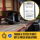 Blackline 2" x 30' Heavy-Duty Ratchet Strap with Chain Extension