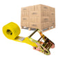 10' endless ratchet strap -  2" yellow endless ratchet strap